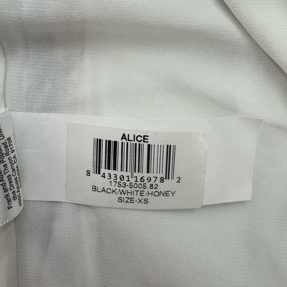 Dress The Population Alice Floral Lace Sheath Midi Dress Black White Size XS NWT - Picture 13 of 14